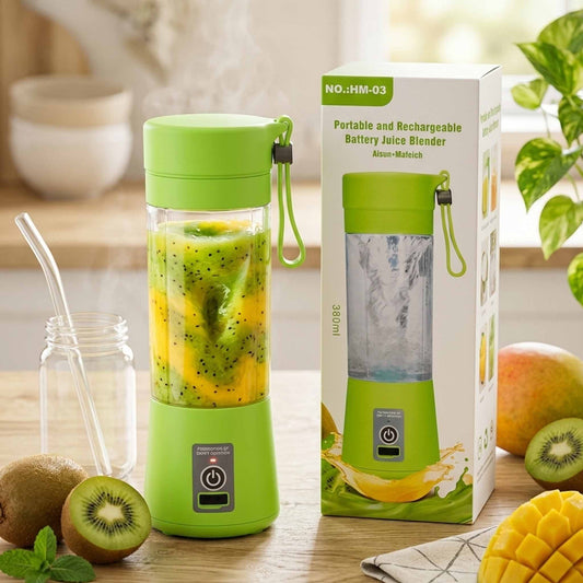 Portable Rechargeable Juice Blender 380ml | USB Personal Smoothie Maker